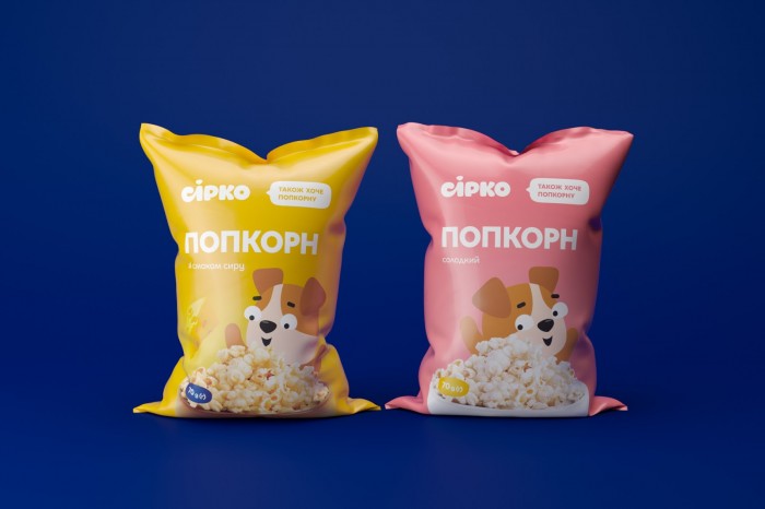 乌克兰Sirko连锁超市系列儿童零食包装设计