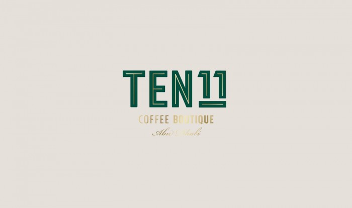 阿联酋高档咖啡店TEN11咖啡包装设计