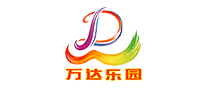 万达乐园游乐园标志logo设计,品牌设计vi策划