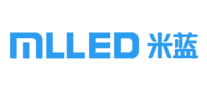 米蓝MLLED手机电池标志logo设计,品牌设计vi策划