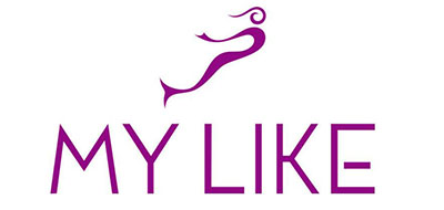 美莱Mylike胶原蛋白标志logo设计,品牌设计vi策划