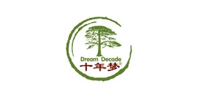 十年梦食品藏红花标志logo设计,品牌设计vi策划