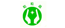 粒粒晶大米标志logo设计,品牌设计vi策划