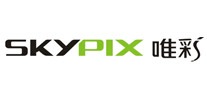 唯彩SKYPIX办公设备标志logo设计,品牌设计vi策划