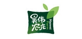 昊伟农庄牛奶标志logo设计,品牌设计vi策划