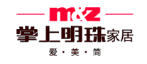 掌上明珠家居M&Z床垫标志logo设计,品牌设计vi策划