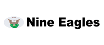 九鹰NineEagles无人机标志logo设计,品牌设计vi策划