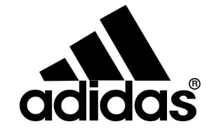 Adidas阿迪达斯运动鞋标志logo设计,品牌设计vi策划