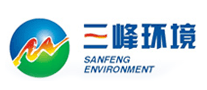 三峰环境SANFENG固体废物处理设备标志logo设计,品牌设计vi策划