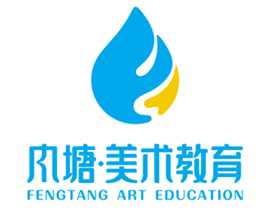 风塘美术教育艺术学院标志logo设计,品牌设计vi策划