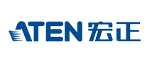 ATEN宏正打印服务器标志logo设计,品牌设计vi策划
