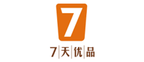 7天优品酒店标志logo设计,品牌设计vi策划