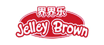 界界乐JelleyBrown乳饮料标志logo设计,品牌设计vi策划