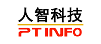 人智科技PTINFO智能机器人标志logo设计,品牌设计vi策划