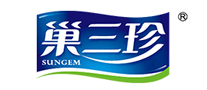 巢三珍SUNGEM海鲜标志logo设计,品牌设计vi策划