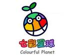七彩星球少儿英语英语培训机构标志logo设计,品牌设计vi策划