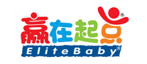 赢在起点Elitebaby早教标志logo设计,品牌设计vi策划