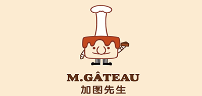 加图先生M.GATEAU蛋糕标志logo设计,品牌设计vi策划