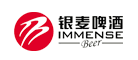银麦啤酒IMMENSE啤酒标志logo设计,品牌设计vi策划