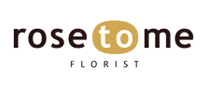 RoseToMe花艺标志logo设计,品牌设计vi策划