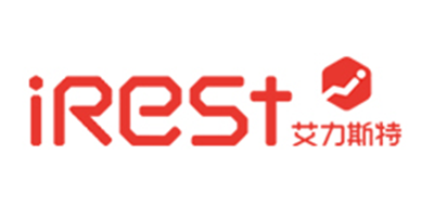 艾力斯特IREST按摩器材标志logo设计,品牌设计vi策划