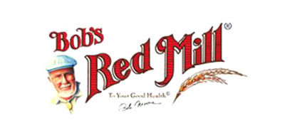 鲍勃红磨坊Bob’sRedMill米粉标志logo设计,品牌设计vi策划
