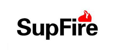神火Supfire电池标志logo设计,品牌设计vi策划