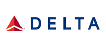 DELTA达美航空航空公司标志logo设计,品牌设计vi策划