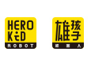 雄孩子机器人教育教育培训机构标志logo设计,品牌设计vi策划