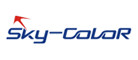 天彩Skycolor写真机标志logo设计,品牌设计vi策划