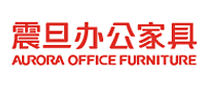 AURORA震旦办公家具办公桌标志logo设计,品牌设计vi策划