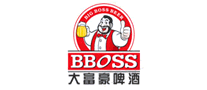 大富豪啤酒BBOSS啤酒标志logo设计,品牌设计vi策划