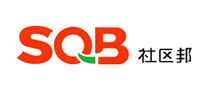 社區(qū)邦SQB生活服務(wù)標(biāo)志logo設(shè)計,品牌設(shè)計vi策劃