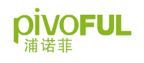 浦諾菲Pivoful充電寶標志logo設計,品牌設計vi策劃