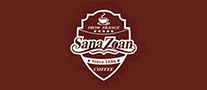 塞纳左岸SanaZoan餐饮培训标志logo设计,品牌设计vi策划