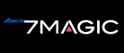 七色花7MAGIC放大镜标志logo设计,品牌设计vi策划