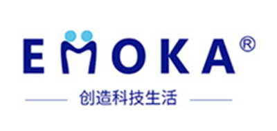 伊莫卡EMOKA足疗机标志logo设计,品牌设计vi策划