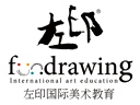 左印国际美术教育美术学院标志logo设计,品牌设计vi策划
