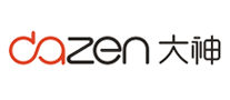 大神dazen手机充电器标志logo设计,品牌设计vi策划
