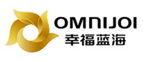 幸福蓝海OMNIJOI电影院线标志logo设计,品牌设计vi策划