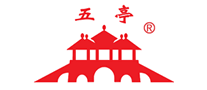 五亭速冻食品标志logo设计,品牌设计vi策划