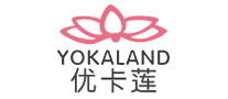 优卡莲YOKALAND瑜伽标志logo设计,品牌设计vi策划