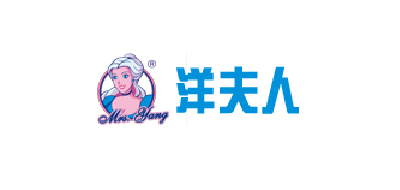 洋夫人炒锅标志logo设计,品牌设计vi策划