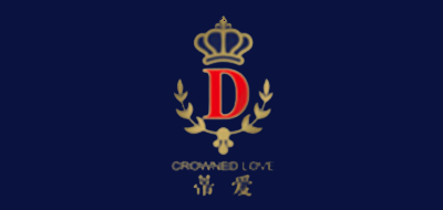 蒂爱CROWNED LOVE花洒标志logo设计,品牌设计vi策划