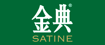 SATINE金典牛奶标志logo设计,品牌设计vi策划