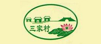 三家村藕粉标志logo设计,品牌设计vi策划