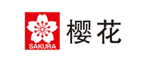 SAKURA樱花美术用品标志logo设计,品牌设计vi策划