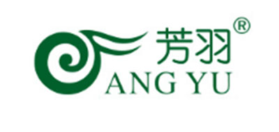 芳羽绿茶标志logo设计,品牌设计vi策划