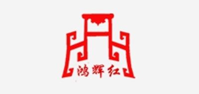 鸿辉红珠宝标志logo设计,品牌设计vi策划