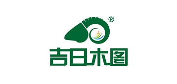 吉日木图生鲜标志logo设计,品牌设计vi策划